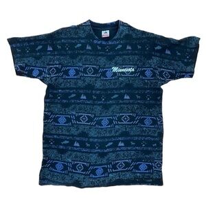 Vintage Minnesota Retro Print Single‎ Stitch T-shirt